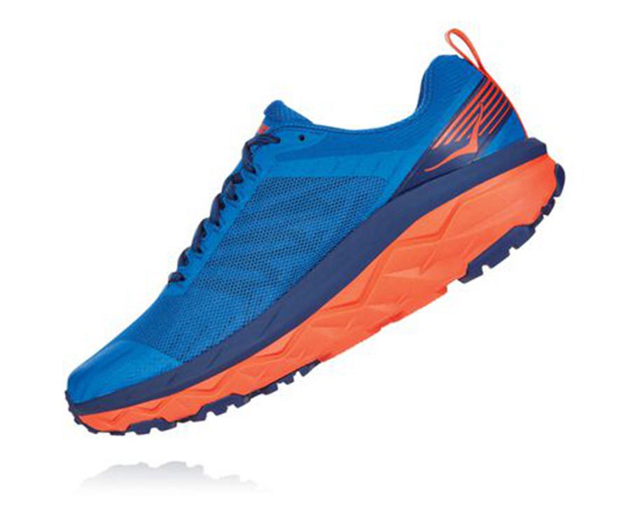 Hoka One One Trainers Mens Blue - Challenger ATR 5 - 39274FDQE